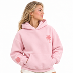 Sweat à Capuche en Mélange de Coton - Manches Longues et Coupe Décontractée