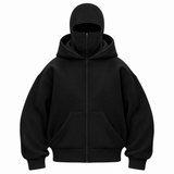Sweat à Capuche en Mélange de Coton - Coupe Décontractée pour Usage Quotidien et Plein Air