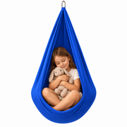 Balançoire Suspendue en Tissu - Design Résistant aux Intempéries avec Kit de Montage