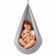 Balançoire Suspendue en Tissu - Design Résistant aux Intempéries avec Kit de Montage
