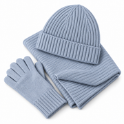 Ensemble d'Hiver en Cachemire - Design Tricoté Coordonné pour le Quotidien et la Maison