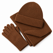 Ensemble d'Hiver en Cachemire - Design Tricoté Coordonné pour le Quotidien et la Maison
