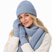 Ensemble d'Hiver en Cachemire - Design Tricoté Coordonné pour le Quotidien et la Maison