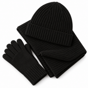 Ensemble d'Hiver en Cachemire - Design Tricoté Coordonné pour le Quotidien et la Maison