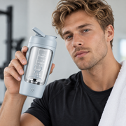 Shaker à Protéine Électrique 500 ml - Mixage à Un Bouton et Recharge USB