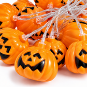 Guirlande Lumineuse Halloween - Citrouilles et Fantômes pour Décoration Intérieure et Extérieure