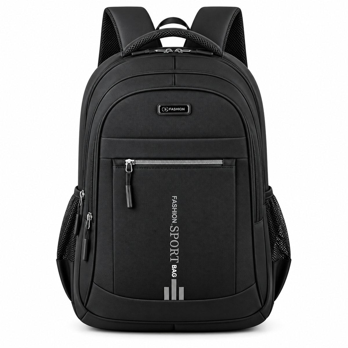 Sac à Dos pour Ordinateur Portable en Tissu Oxford Résistant à l'Eau - Design Multi-Compartiments 15,6 Pouces