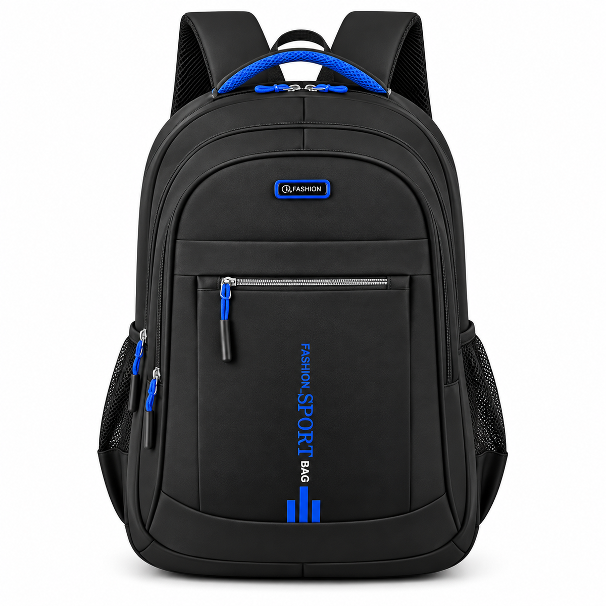 Sac à Dos pour Ordinateur Portable en Tissu Oxford Résistant à l'Eau - Design Multi-Compartiments 15,6 Pouces