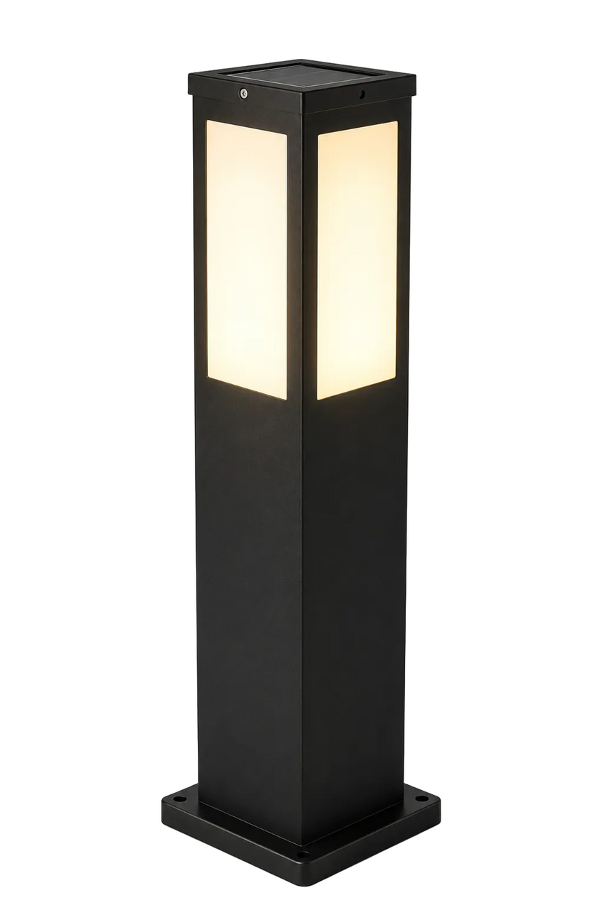 Lampe de Chemin LED Solaire - Éclairage Extérieur avec Batterie Rechargeable