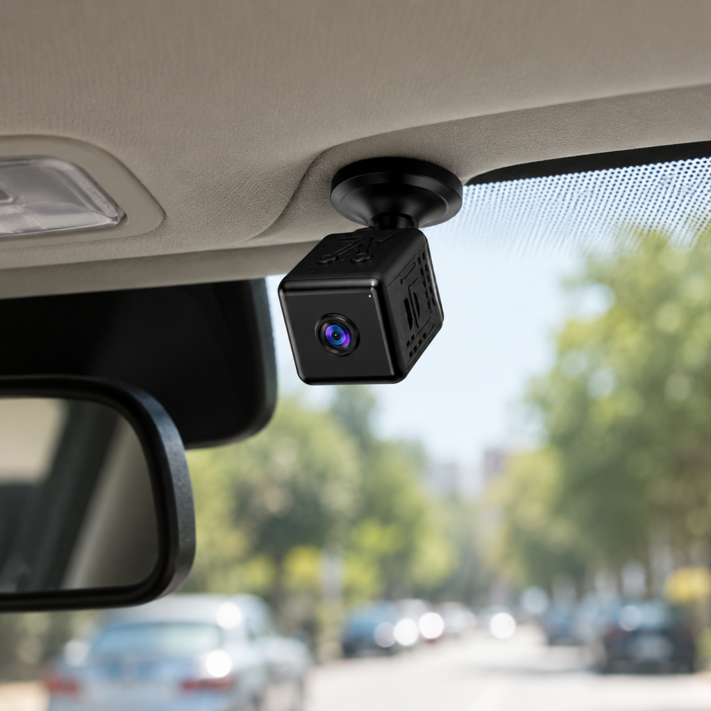 Caméra Intérieure - 1080P Full HD avec Vision Nocturne, Wi-Fi et Détection de Mouvement