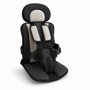 Siège Auto Enfant Portable | Design Pliable & Soutien Rembourré | Harnais à Cinq Points avec Montage Rapide | Valuna