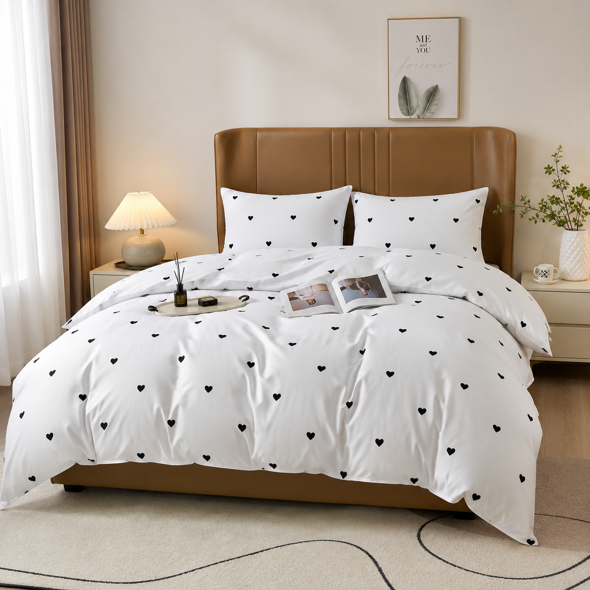 Parure De Lit 3 Pièces – Linge De Lit Pour Couchage