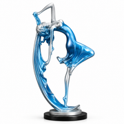 Sculpture De Danseur En Résine – Décoration Pour Intérieur