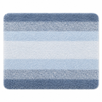 Tapis de Bain Super Absorbant - Tapis Antidérapant en Microfibre pour Salle de Bain et Maison