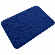 Tapis de Bain Absorbant - Tapis Antidérapant en Polyester avec Dos en PVC