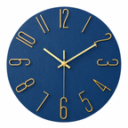 Horloge Murale en Plastique - Horloge Ronde de 30 cm Disponible en Plusieurs Couleurs