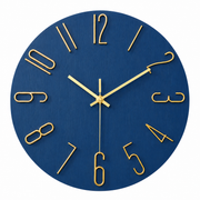 Horloge Murale en Plastique - Horloge Ronde de 30 cm Disponible en Plusieurs Couleurs