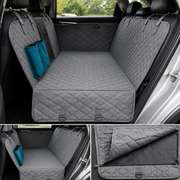 Housse de Siège Arrière pour Chien - Fond Dur et Surface Imperméable pour Voiture, SUV et Camion