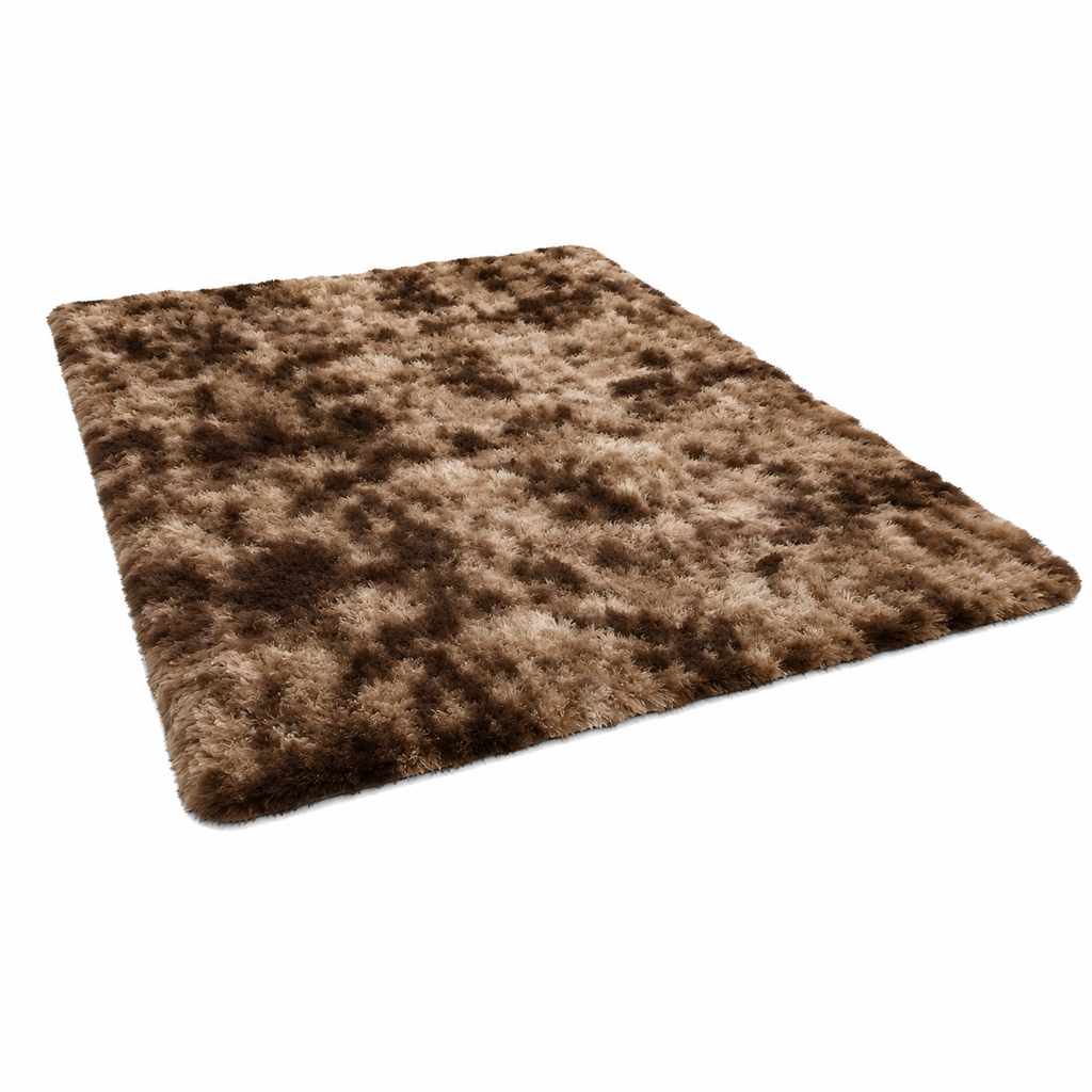 Tapis Doux pour Chambre - Tapis de Sol Antidérapant en Polyester pour Chambre et Salon