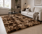 Tapis Doux pour Chambre - Tapis de Sol Antidérapant en Polyester pour Chambre et Salon
