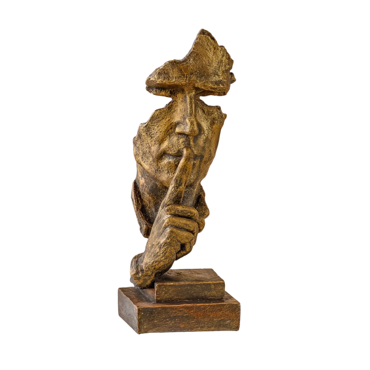 Sculpture Figurative Abstraite - Statue Décorative pour Présentation Intérieure