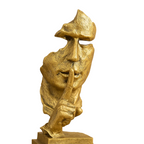 Sculpture Figurative Abstraite - Statue Décorative pour Présentation Intérieure