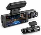 Caméra de Tableau de Bord Wi-Fi - Double Caméra 1080P avec Capteur G et Enregistrement en Boucle