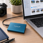 SSD Externe Portable - Stockage USB-C avec Vitesse de Transfert jusqu'à 1050 Mo/s