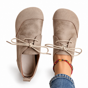 Chaussures Plates Femme à Plusieurs Sangles - Bout Fermé avec Dessus Textile-Synthétique