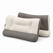 Oreiller de Sommeil Profilé - Oreiller en Polyester, Fibre de Soja & Tissu Tricoté