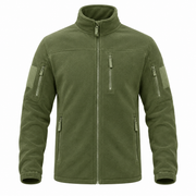 Veste Polaire Homme - Col Montant avec Fermeture Éclair et Poches Zippées