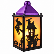 Bougeoir Halloween - Maison Hantée Découpée pour Bougie Chauffe-Plat