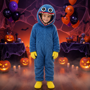 Costume de Monstre avec Capuche - Design Une-Pièce Corps Complet avec Effet Fourrure