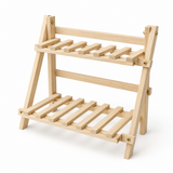 Étagère de Bureau Réglable - Organisateur de Rangement à Deux Niveaux pour Bureau et Coiffeuse