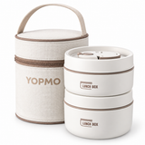 Boîte à Lunch Isotherme - Récipient Alimentaire Portable en Plastique avec Isolation Thermique