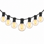 Guirlande LED Extérieure 15M - Éclairage Chaud IP65 pour Jardin, Terrasse et Pergola