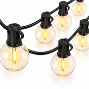Guirlande LED Extérieure 15M - Éclairage Chaud IP65 pour Jardin, Terrasse et Pergola