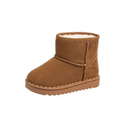 Chaussures à Enfiler pour Bébé - Mélange de Coton avec Bout Rond et Semelle Souple en Caoutchouc