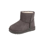 Chaussures à Enfiler pour Bébé - Mélange de Coton avec Bout Rond et Semelle Souple en Caoutchouc