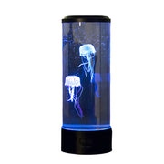 Lampe de Table LED - Éclairage Décoratif avec Méduses et Changement de Couleur