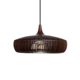 Suspension en Bois - Plafonnier Compatible E27 pour Intérieur