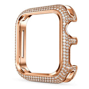 Coque de Protection Apple Watch à Strass - Finition avec Décoration Cristalline et Écran Accessible
