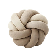 Coussin Décoratif Noué en Coton - Design Tressé pour Intérieur