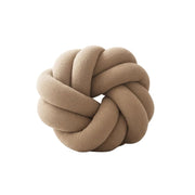 Coussin Décoratif Noué en Coton - Design Tressé pour Intérieur