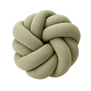 Coussin Décoratif Noué en Coton - Design Tressé pour Intérieur