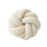 Coussin Décoratif Noué en Coton - Design Tressé pour Intérieur