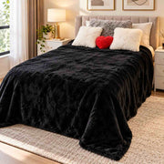 Couverture Polaire Douce - Grand Plaid Lavable en Machine pour Canapé, Lit et Soirées d'Hiver