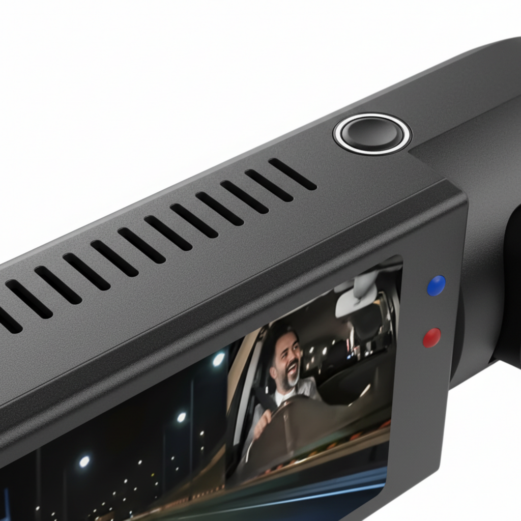 Caméra de Tableau de Bord Wi-Fi - Double Caméra 1080P avec Capteur G et Enregistrement en Boucle