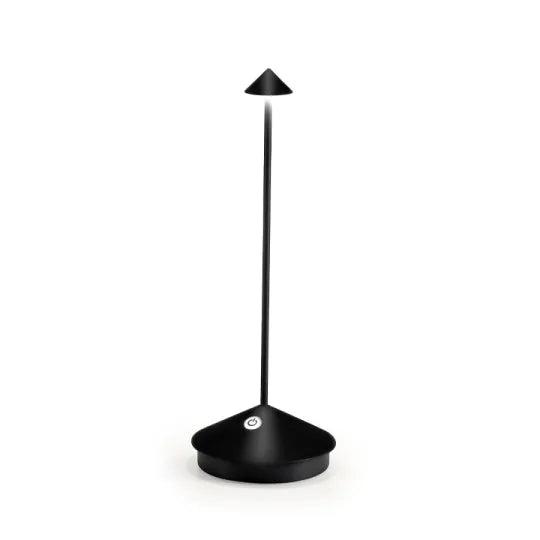 Lampe de Table LED Sans Fil - Éclairage Dimmable Rechargeable USB en Aluminium et Polycarbonate