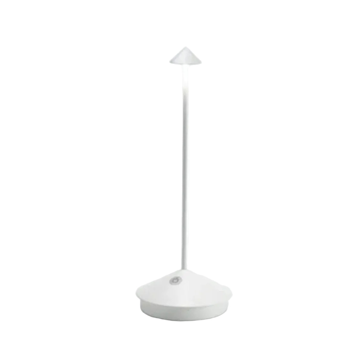 Lampe de Table LED Sans Fil - Éclairage Dimmable Rechargeable USB en Aluminium et Polycarbonate